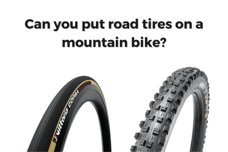 Can You Put Road Tires on a Mountain Bike?